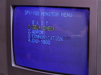 SNES CD Monitor Menu