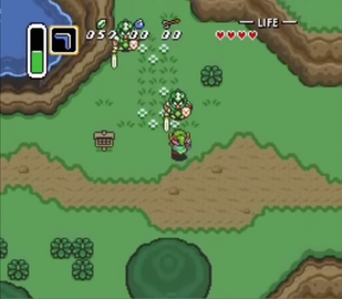 Link The Legend of Zelda Super Nintendo