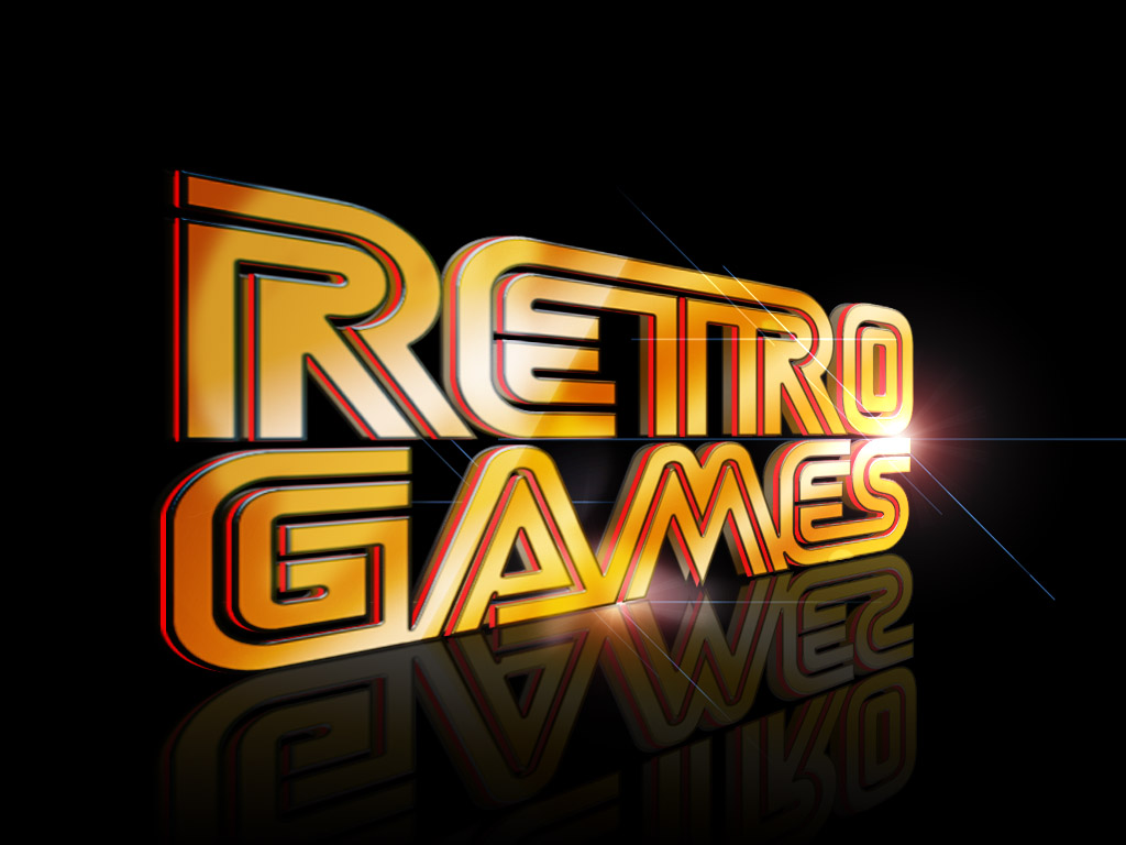 Retro games logo