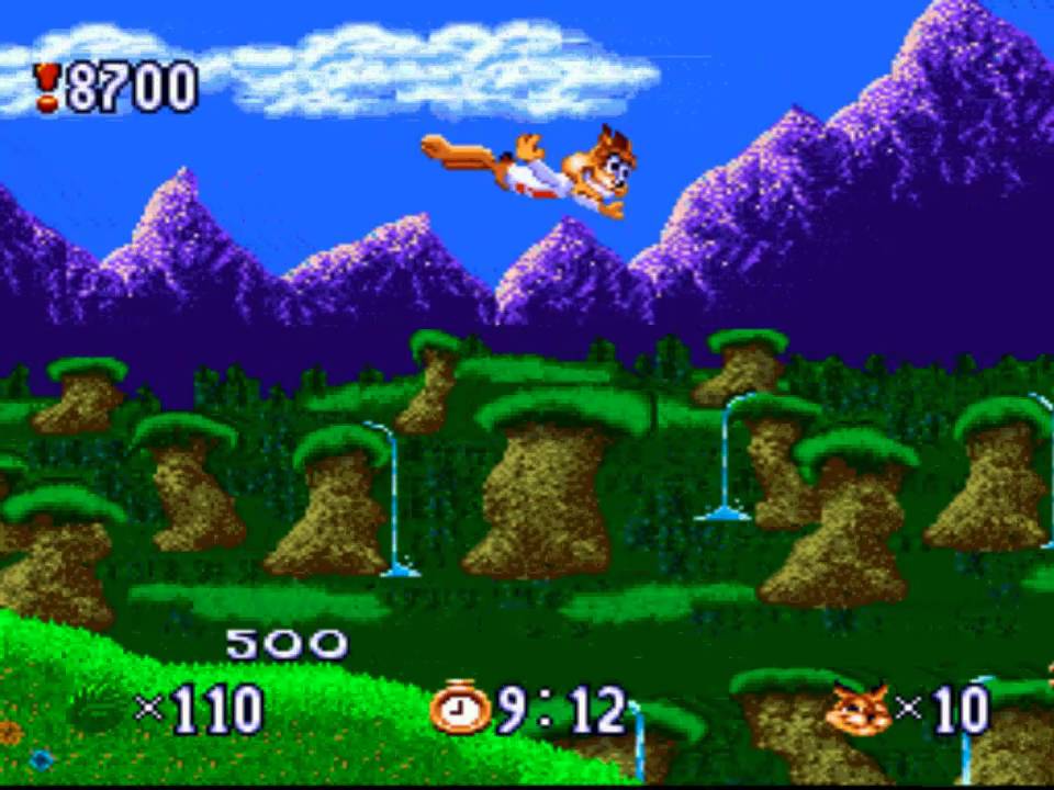 Bubsy (SNES) - Flying not so high with critics