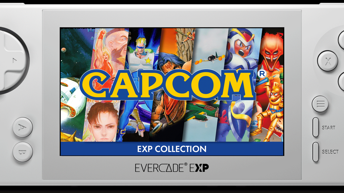 Evercade EXP Capcom Screen