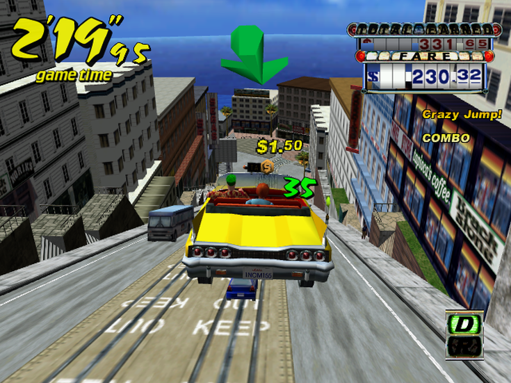 Crazy Taxi - Sega Dreamcast